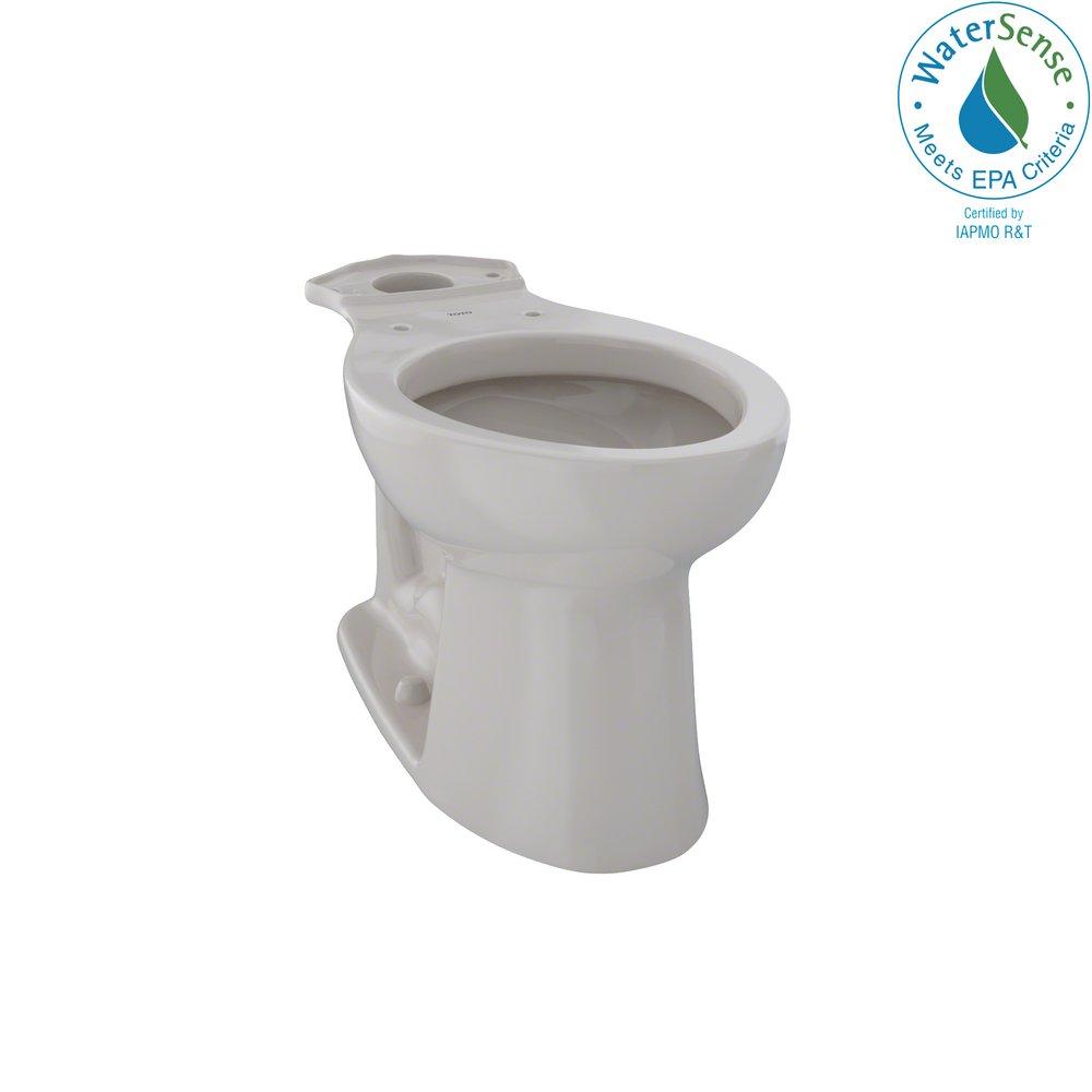 Toto C244EF#12 Entrada Universal Height Elongated Toilet Bowl Sedona Beige