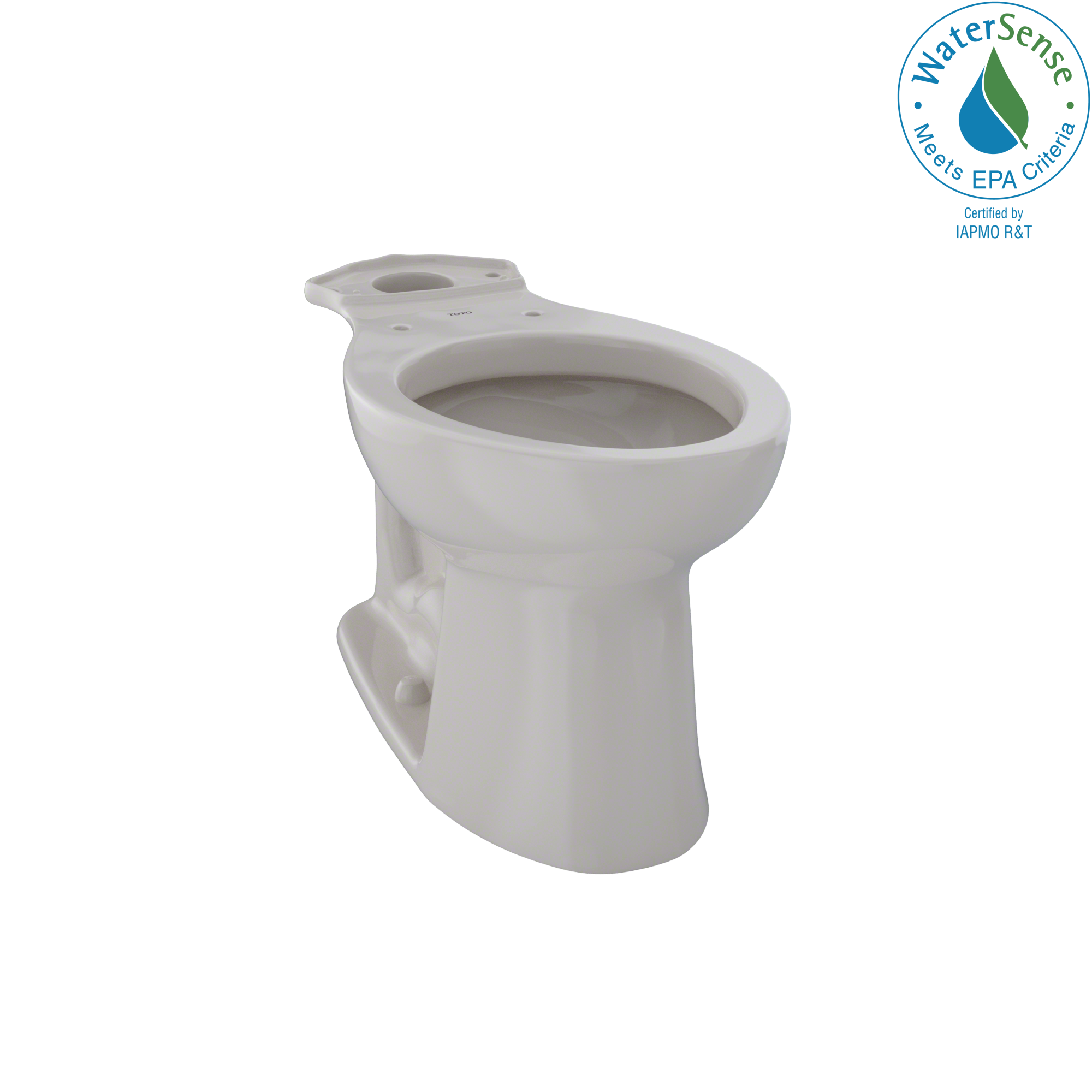 Toto C244EF#12 Entrada Universal Height Elongated Toilet Bowl Sedona Beige