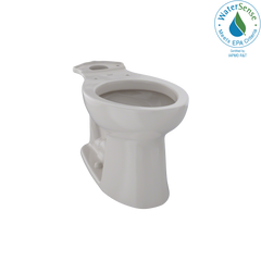 Toto C244EF#12 Entrada Universal Height Elongated Toilet Bowl Sedona Beige