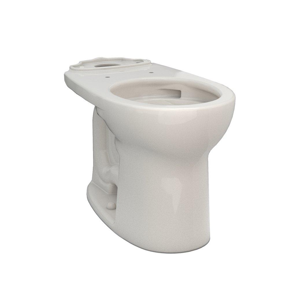 Toto C775CEFG#12 Drake Round Tornado Flush Toilet Bowl with Cefiontect Sedona Beige