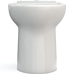 TOTO C776CEFG#11 Drake Elongated Universal Height TORNADO FLUSH Toilet Bowl with CEFIONTECT, Colonial White