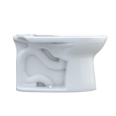 TOTO C776CEFG#01 Drake Elongated Universal Height Toilet Bowl with Tornado Flush and Cefiontect Cotton White