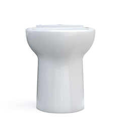 TOTO C776CEFG#01 Drake Elongated Universal Height Toilet Bowl with Tornado Flush and Cefiontect Cotton White