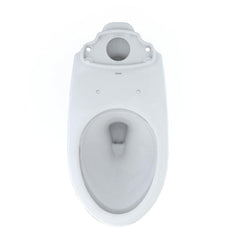 TOTO C776CEFG#01 Drake Elongated Universal Height Toilet Bowl with Tornado Flush and Cefiontect Cotton White