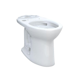 TOTO C776CEFGT40.10#01 Drake Elongated Universal Height Tornado Flush Toilet Bowl with 10 Inch Rough-In and Cefiontect, Washlet+ Ready, Cotton White