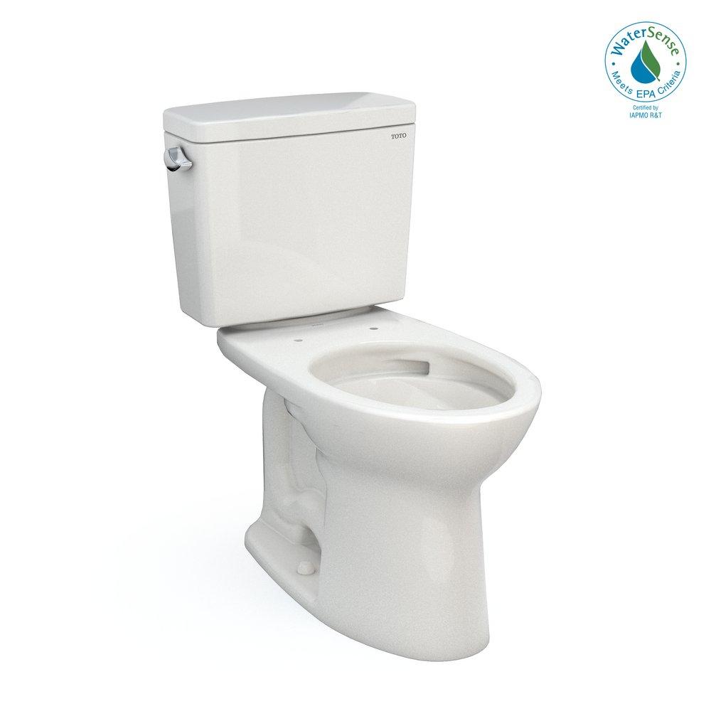 Toto CST776CEFG#11 Drake 1.28 GPF Two-Piece Elongated Toilet Colonial White