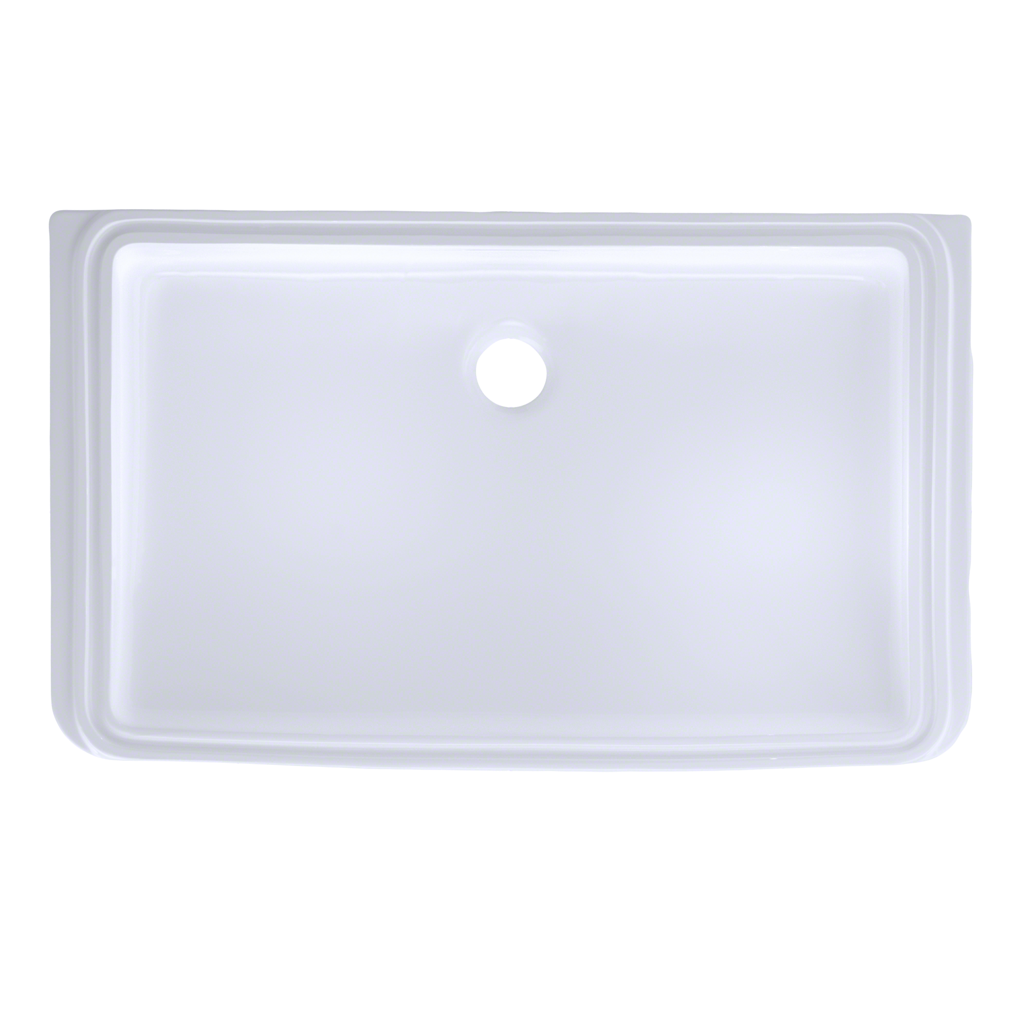 TOTO LT191G#01 Rectangular Undermount Bathroom Sink With CeFiONtect Cotton White