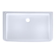 TOTO LT191G#01 Rectangular Undermount Bathroom Sink With CeFiONtect Cotton White