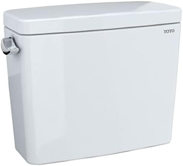 Toto ST776EA01 Drake 1.28 GPF Toilet Tank with Washlet+ Auto Flush Compatibility Cotton White