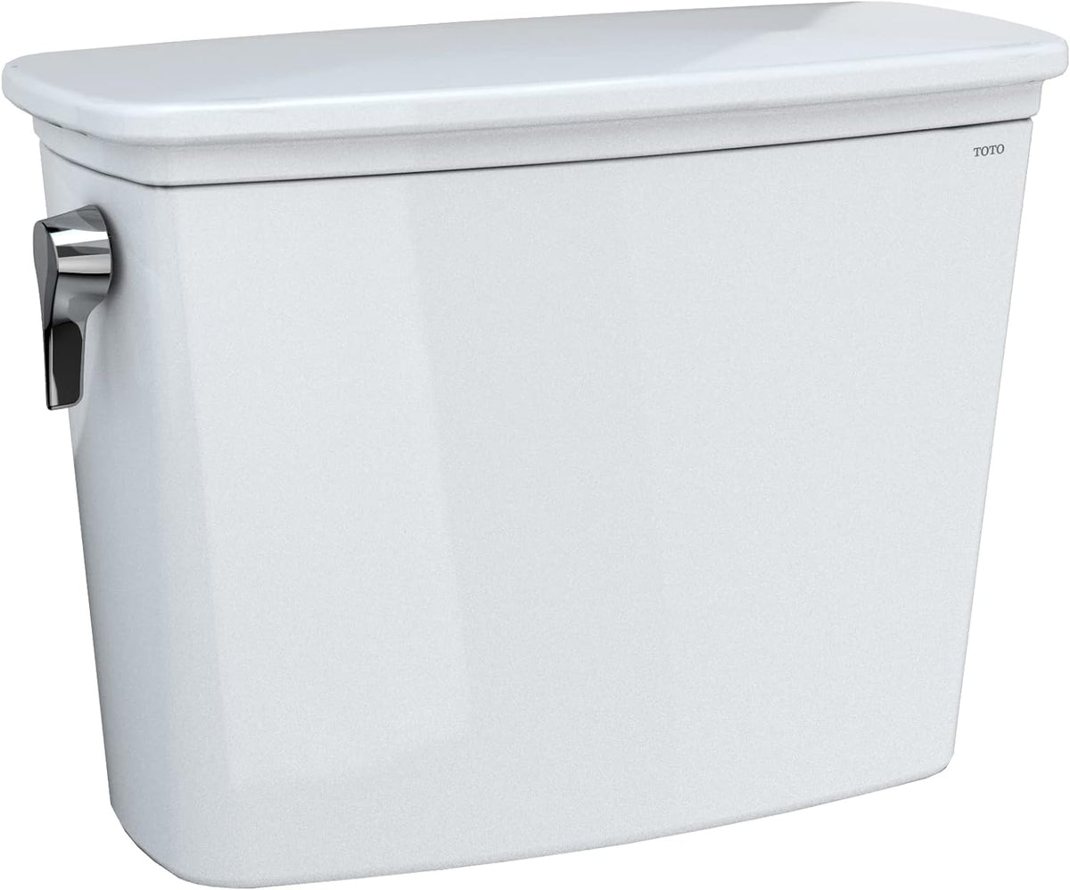 TOTO ST786EA#01 Drake Transitional 1.28 GPF Toilet Tank with WASHLET+ Auto Flush Compatibility Cotton White