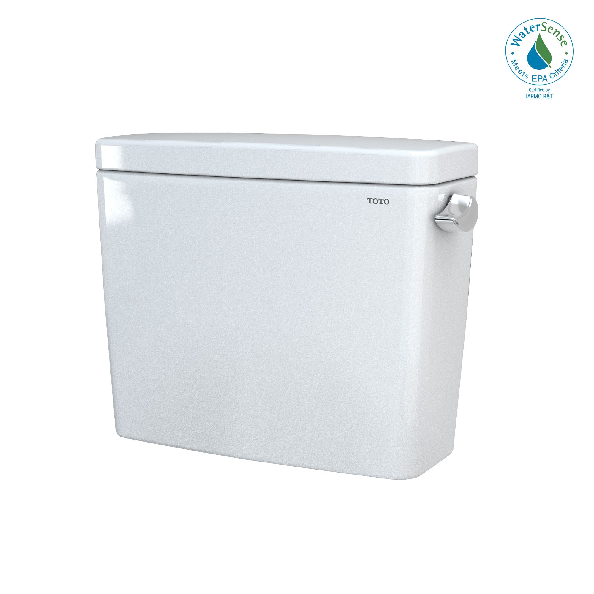 TOTO ST776ER#01 Drake 1.28 GPF Toilet Tank with Right-Hand Trip Lever Cotton White