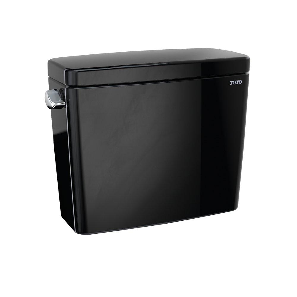 TOTO ST776SA#51 Drake 1.6 GPF Toilet Tank with WASHLET+ Auto Flush Compatibility, Ebony