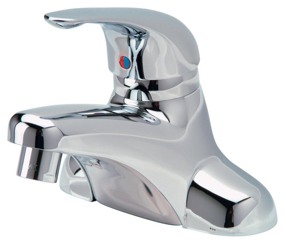 Zurn Z7440-XL AquaSpec Single Handle Centerset Bathroom Sink Faucet Chrome