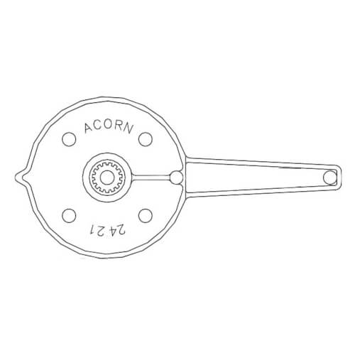 Acorn 2421-001-199 Lever Handle Single Temp