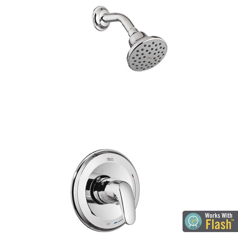 American Standard TU075507.002 Colony Pro One Handle Single Function Shower Faucet Polished Chrome Trim Only