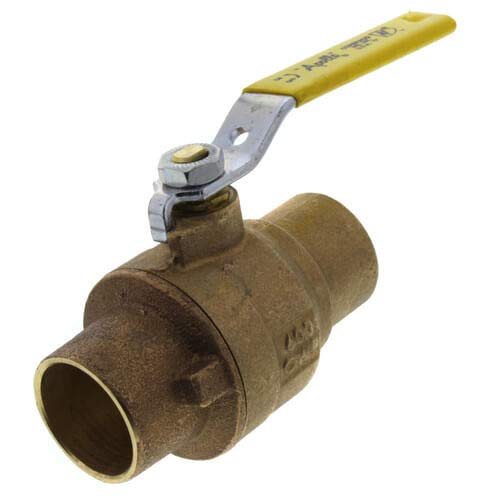 Apollo Valves 77C20601 1-1/4 Full Port Contractor Series Sweat Ball Valve 125 Cv