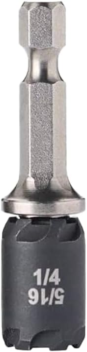 Malco MSHCST 2 in. Reversible SawTooth Hex Driver 1/4 in. and 5/16 in.