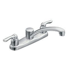 Moen 7906 Chrome Two-Handle Kitchen Faucet