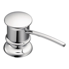 Moen 3944 Deck Mounted Kitchen Soap Dispenser with Above the Sink Refillable Bottle Chrome