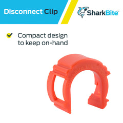 SharkBite UXLDC35 Plastic Demount Clip 1-1/4 Inch