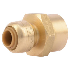 SharkBite U066LF Brass Push Female Reducing Adapter, 1/4 inch x 1/2 inch FNPT