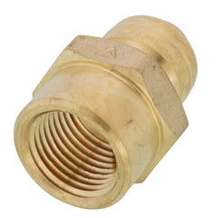 SharkBite U066LF Brass Push Female Reducing Adapter, 1/4 inch x 1/2 inch FNPT