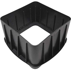 Tuf-Tite B1-RIS Riser Plastic Black 12-1/4 x 12-1/4 x 7-1/4