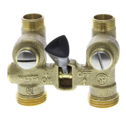 Watts 0006644 Series 2-M2 Duo-Cloz 1/2 Inch Compression Washing Machine Shut-Off Valve