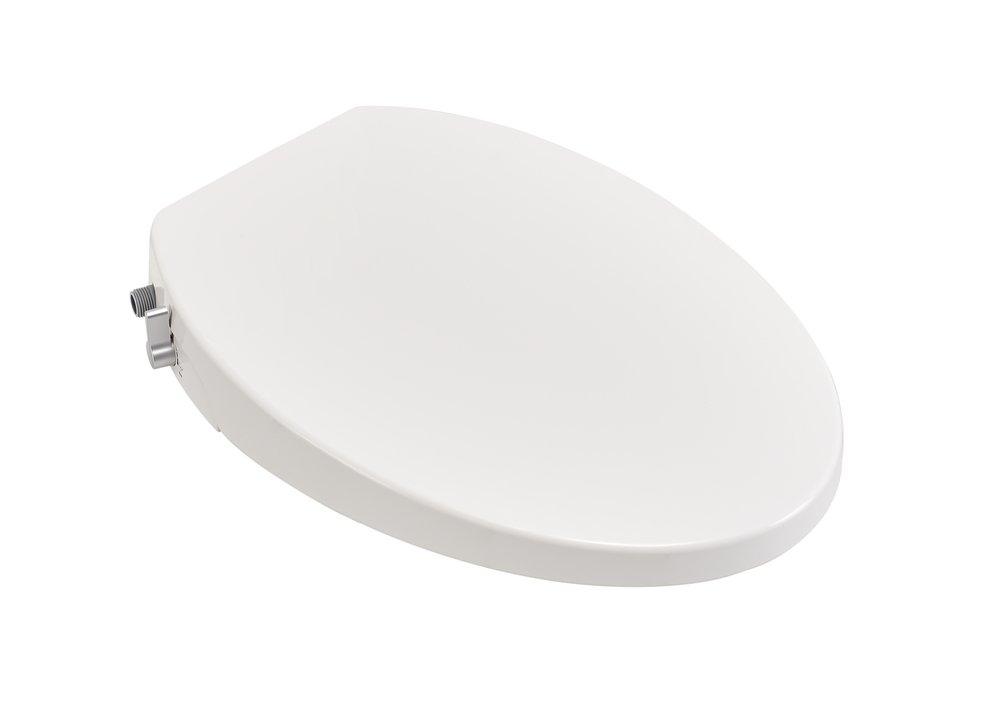 American Standard 5900A05GT.020 Aquawash Elongated Closed Front Toilet Seat in White