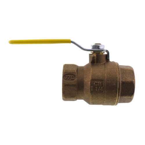 Conbraco 77C-108-01 2 NPT Bronze Ball Valve Full Port Rated 150 SWP 600 CWP