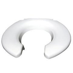 Big John Products 2445263-4W Open Front Closet Toilet Seat (Less Cover) in White