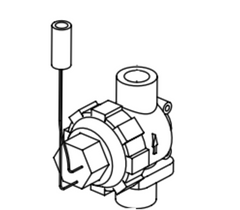 Bradley S07-066 Foot Valve Assembly 6-5/16 inches For Wash Fountains