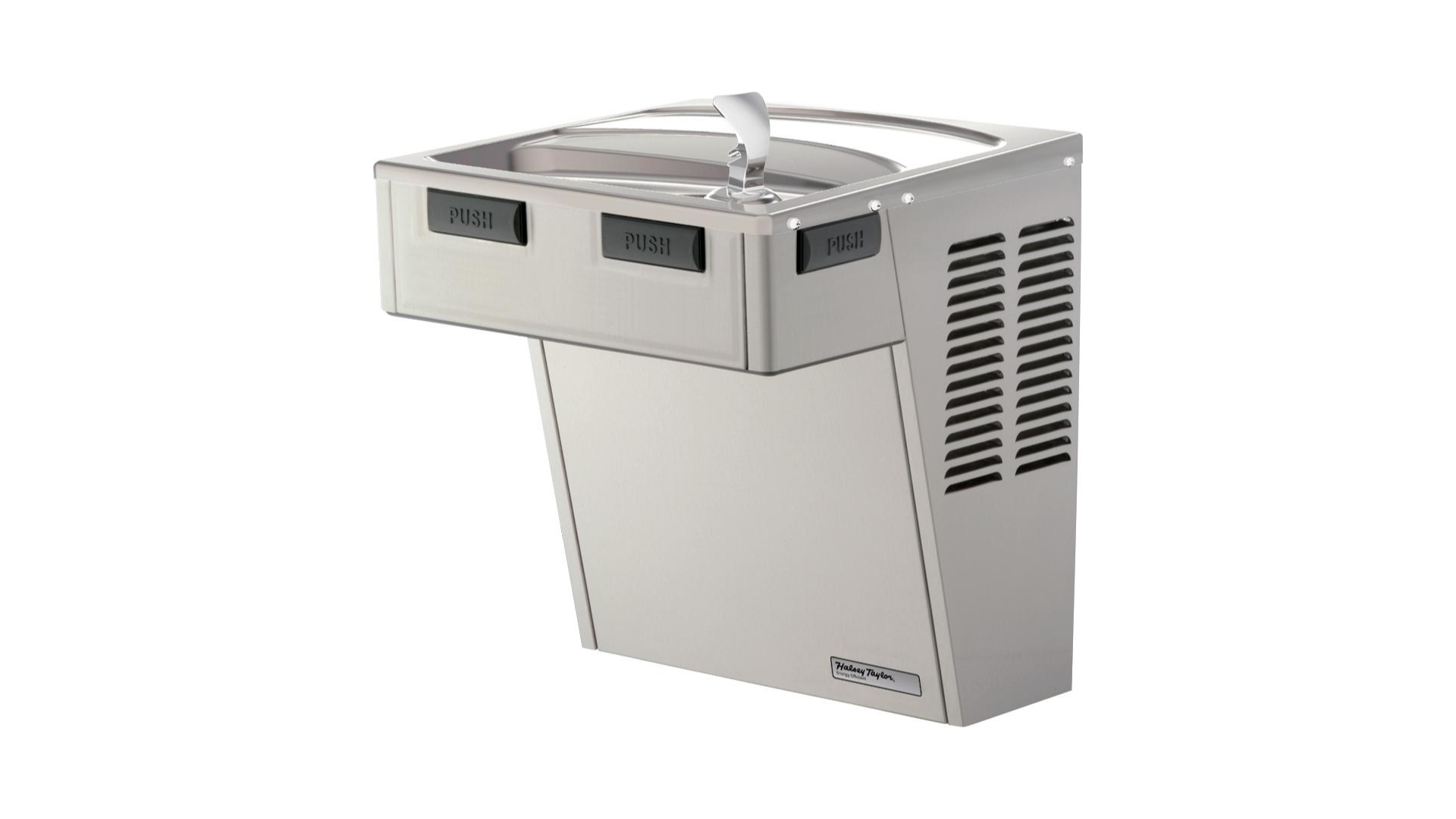 Elkay HAC8PV-NF Halsey Taylor Wall Mount ADA Cooler Non-Filtered 8 GPH Platinum Vinyl