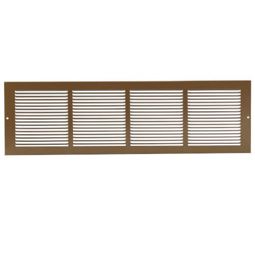 Hart & Cooley 012450 24 x 6 Golden Sand Baseboard Return Air Grille (657 Series)