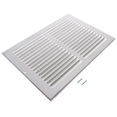 Hart & Cooley 43300 6 x 4 White Sidewall/Ceiling Return Air Grille 672 Series