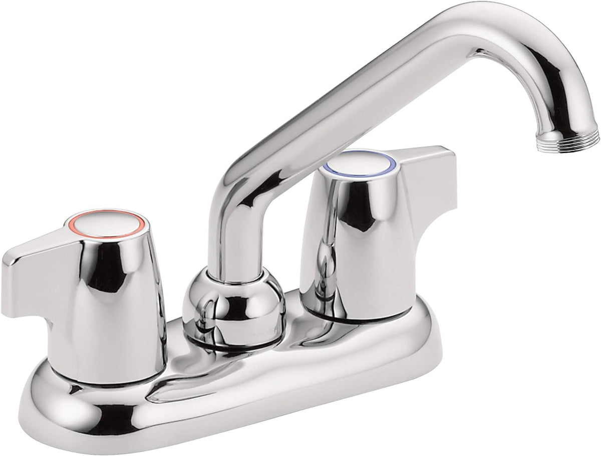 Moen 74998 Chateau Two-Handle 4-Inch Centerset Laundry Faucet Chrome