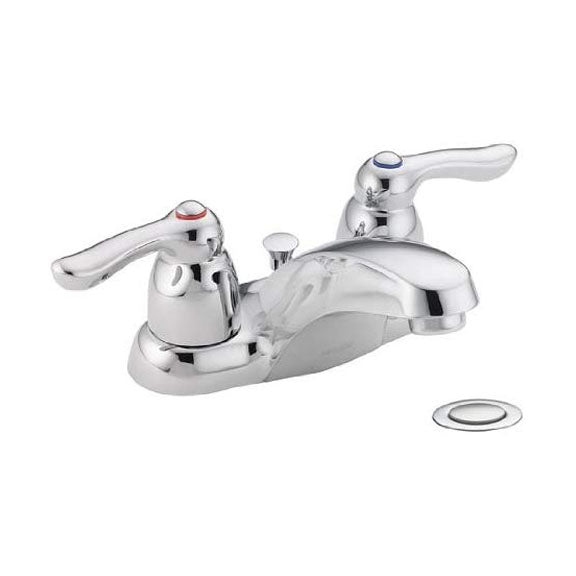 Moen 64925 Chateau Two-Handle Centerset Bathroom Faucet Chrome