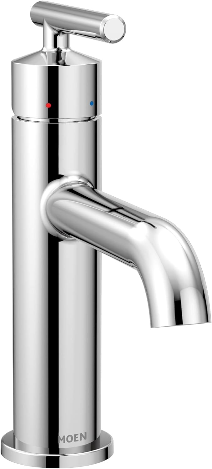 Moen 6145 Gibson One-Handle Chrome Bathroom Faucet