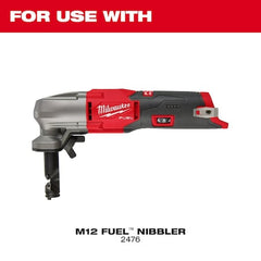 Milwaukee 48-44-0272 M12 FUEL 16 Gauge Nibbler Punch & Die Set