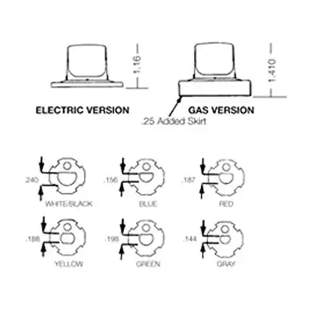 Robertshaw 4590-501 Dial for HVAC Replacement Parts