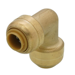 SharkBite U244LF Brass Push Elbow 1/4 inch x 1/4 inch 90 Degree