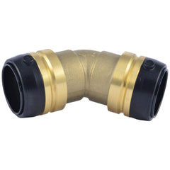 SharkBite UXL0535 1-1/4 Inch 45 Degree Elbow Push to Connect Brass Plumbing Fitting