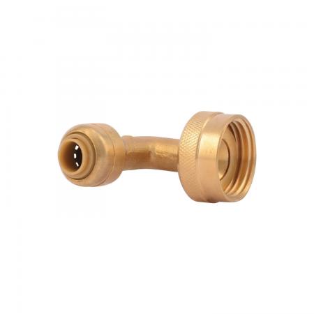 SharkBite U2276LF DZR Brass Elbow 1/4 x 3/4 GHT Tube Size