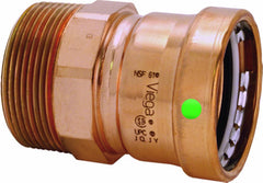 Viega 20828 ProPress Zero Lead Copper XL-C Adapter With Male 3 Inch P x Male NPT