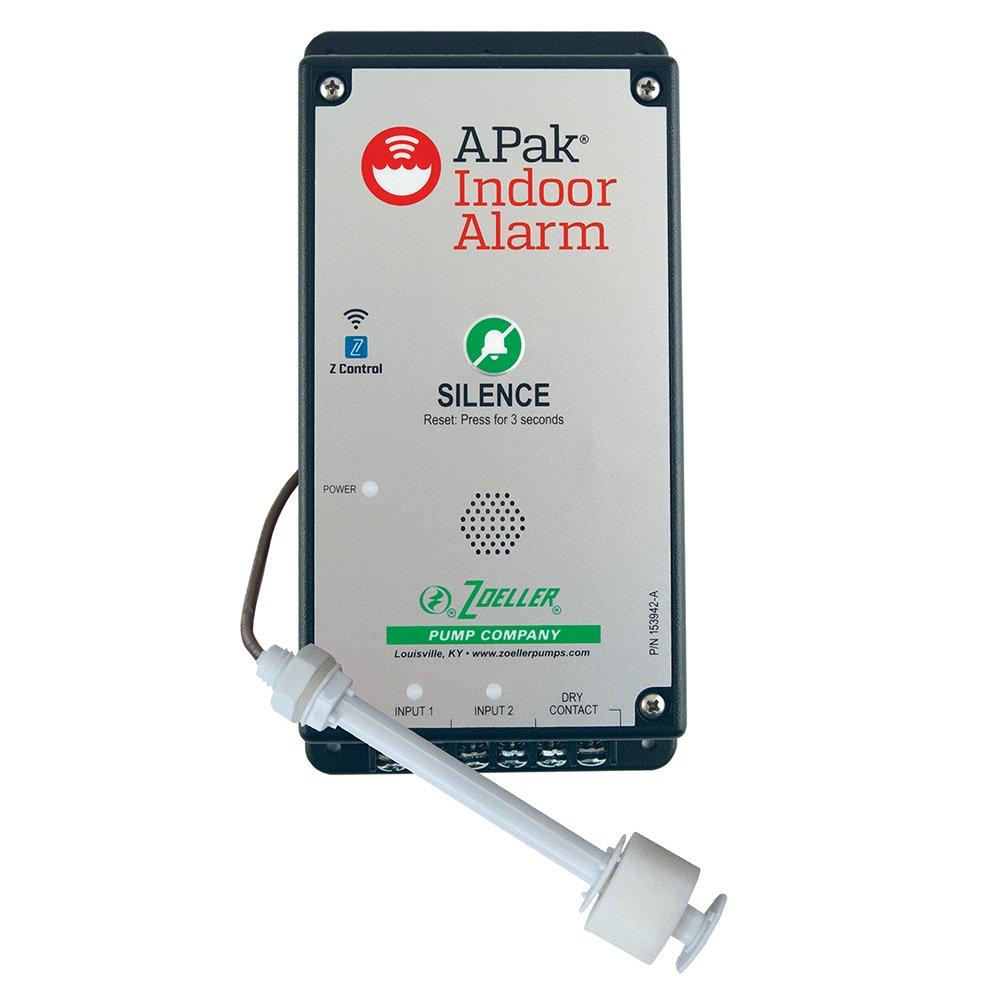 Zoeller 10-4013 Apak Z Control Wireless Indoor Alarm System With Reed Sensor