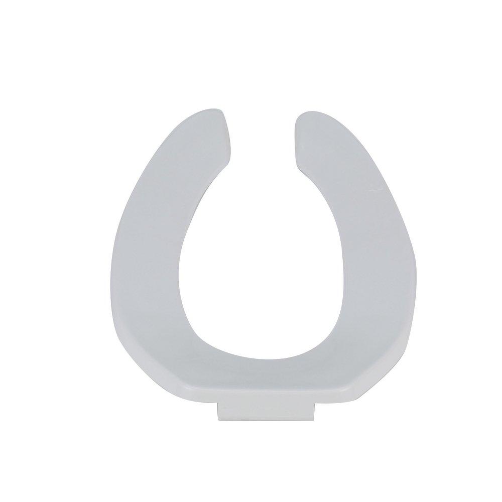 Zurn Z5955SS-EL Elongated Open Front Toilet Seat White