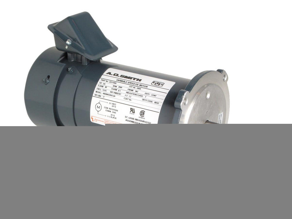 Century UDC129 PMDC Motor 90V 3/4 HP 2500 RPM