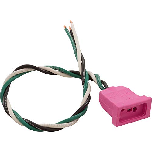 Hydro Quip 09-0024C-A 1-Speed Pump Receptacle Molded Pink 14/3