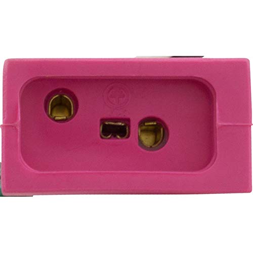 Hydro Quip 09-0024C-A 1-Speed Pump Receptacle Molded Pink 14/3