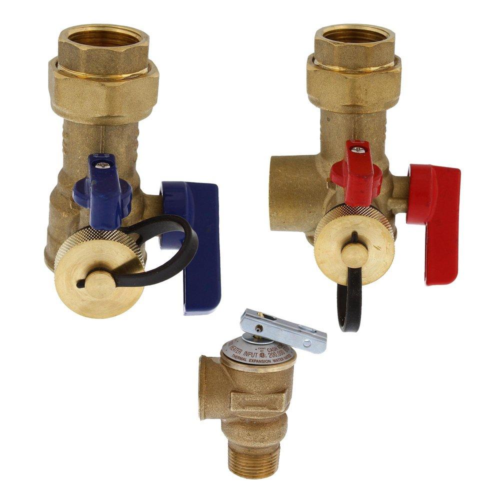 Jones Stephens D05101 3/4 in. Sweat Valve Service Kit with Pressure Relief Valve